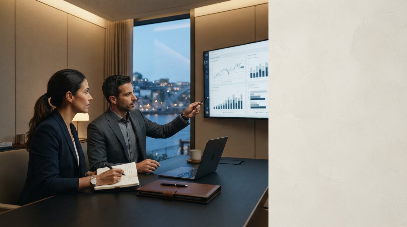 Bandeira Lucrivo — painel de inteligência de dados financeiros para investidores em movimento